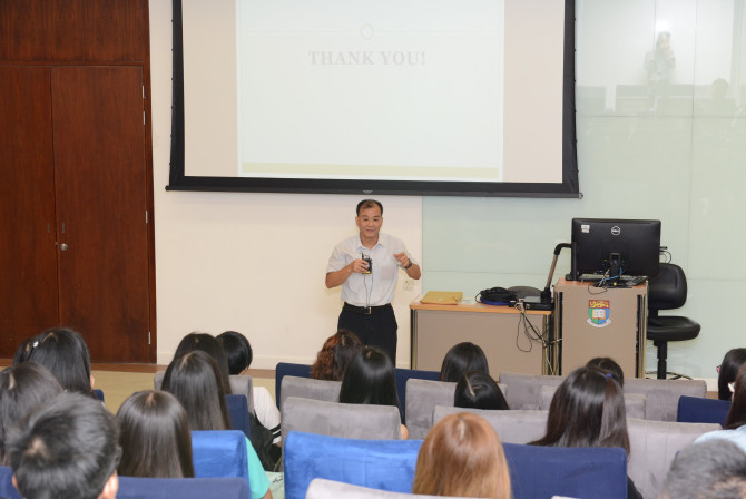 Opening Remarks by Associate Head of Department Dr. S.H. Choi