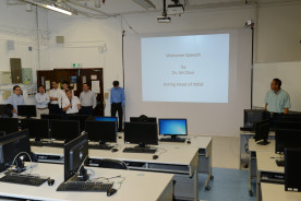Welcome Speech by Dr. S.H. Choi, associate head of our Department