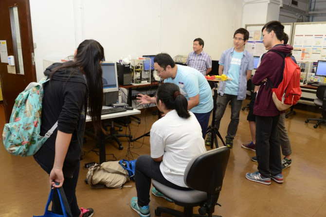 Demonstrations on 3D printing by Dr. H.H. Cheung