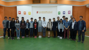 Group photo taking after the visit.