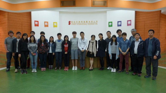 Group photo taking after the visit.