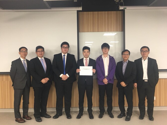 2nd Runner-up : HKU Team 3 on "Smart Metering" to reduce power reserve margin